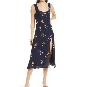 Reformation Fulton Floral Midi Dress